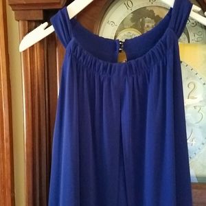 Chico's Halter Dress with Fringe